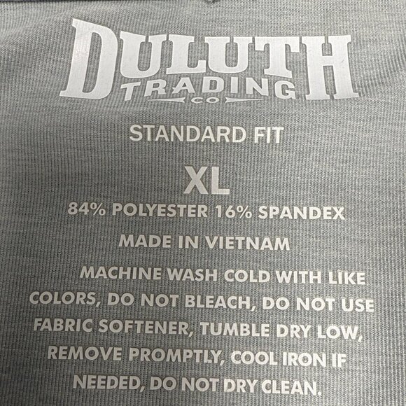 Men's DULUTH TRADING CO. Armachillo Cooling Short Sleeve Polo‎ Shirt- Size XL - Picture 7 of 8
